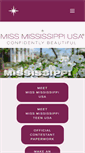 Mobile Screenshot of missmississippiusa.com